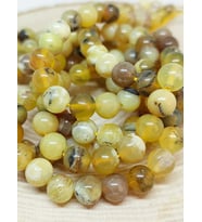 Sarı Alacalı Opal Taşı Dizi 7-7,5mm Aralığı