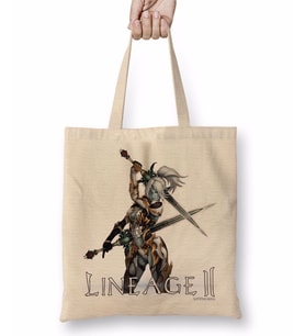LineAge 2 DarkElf Bez Çanta Uzun Saplı
