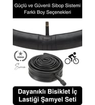 Premium Bisiklet İç Lastiği Şamyel Dayanıklı Sibop Kolay Montaj Seti Güvenli Farklı Boy Seçenekleri