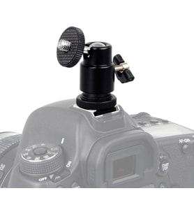 Tripod, Monopod ve Hot Shoe İçin Mini Kafa