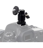 Tripod, Monopod ve Hot Shoe İçin Mini Kafa