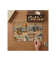 Bağdat Kuşatması Tasarımı 240 parça Ahşap Puzzle Ahşap Kutuda MP03236