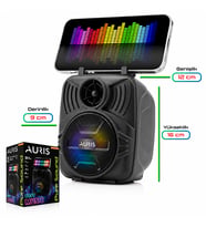 AURIS KLN30 RGB Işıklı Telefon Standlı Bluetooth Hoparlör