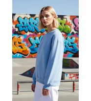 Kadın Bisiklet Yaka Düşük Kol Regular Kalıp Örme Sweatshirt Fonksiyonel Dayanıklı Kaliteli