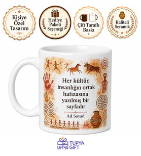 Antropoloji Öğrencisine Kültürlerin Kökeni İnsanlığın Hikayesi Kupa Hediye