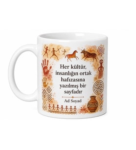 Antropoloji Öğrencisine Kültürlerin Kökeni İnsanlığın Hikayesi Kupa Hediye