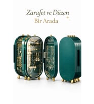 Katlanabilir Aynalı ve Ayaklı Takı Düzenleyici, Şık ve Pratik Saklama Çözümü