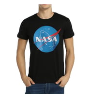 Bant Giyim - NASA Siyah Erkek T-shirt Tişört