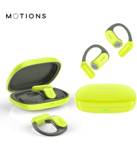 MS-E52 OWS, Açık Kulak Tasarımlı Kablosuz Spor Kulaklık, Bluetooth 5.3, 30 Saat Pil Ömrü, Ultra İnce, Hafif, Ergonomik Tasarım, Çift Cihaz Desteği, Wireless, Yeşil