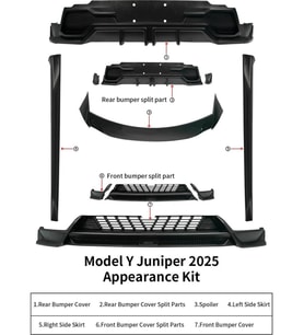 Tesla Model Y Juniper Body Kit 2025+ Sonrası Uyumlu (Tam Takım)