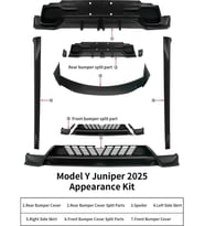 Tesla Model Y Juniper Body Kit 2025+ Sonrası Uyumlu (Tam Takım)