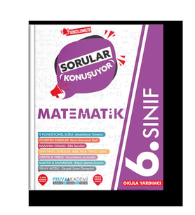 Pruva Yayınları 6. Sınıf Matematik Sorular Konuşuyor