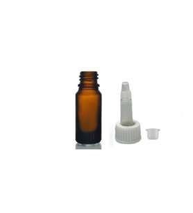 5ml kahverengi cam şişe getamisin kapak, 20 adet, plastik üstten damlalıklı şişe, damlatmalı şişe, damlatıcı şişe