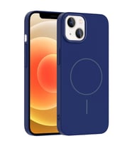 Apple iPhone 14 Kılıf M-safe Şarj Özellikli Zore Ruby Sert Kapak