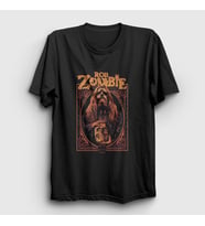 Presmono Unisex Siyah Skull Rob Zombie T-Shirt 477620tt