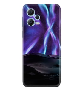 Xiaomi Redmi Note 12 5g Kılıf Resimli Desenli Silikon Platinium Series Kuzey Iışkları 1864
