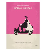 No205- Roman Holiday Tablo Ahşap Poster Dekoratif