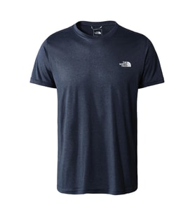 The North Face M REAXION AMP CREW - EU Erkek T-Shirt NF0A3RX3HKW1 (Mavi)