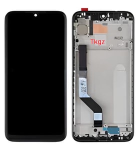 Tkgz - Xiaomi Redmi NOTE 7 Uyumlu Lcd Ekran Dokunmatik Servis ÇITALI SİYAH