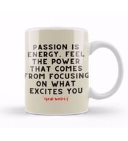 Oprah Winfrey Quotes   Entrepreneurs Motivation İnspiration Success Work Gifts Kupa Bardak Porselen