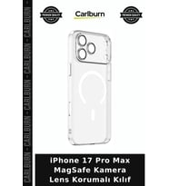 iPhone 17 Pro Max MagSafe Kamera Lens Korumalı Kılıf Cihaz Kapağı Telefon Aksesuarı Cep Kılıfı