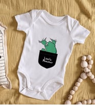 BK Kids Little Monster Tasarımlı Bebek Body Zıbın - Model 1