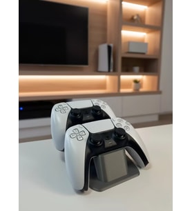 İkili Gamepad Tutucu Antrasit