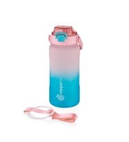 Vagonlife VGN2213-T 1500ml Pembe Turkuaz Tritan Motivasyon Matarası