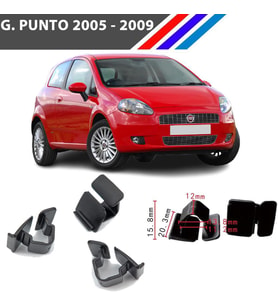 Fiat Grande Punto Kaput İzalatör Klipsi 2005 - 2009 50 Adetli Paket