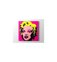 DBSanatevi Andy Warhol - Marilyn In Pink Tablo 35 X 35 Cm