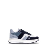 John Richardo 1248 Kadın Hakiki Deri Klasik Sneaker Lacivert