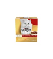 Gold Parça Etli Mix Seri Kedi Konservesi 6 Adet x 85 Gr