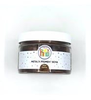 METALİK SEDEFLİ PİGMENT TOZ BOYA KAHVE RENGİ 50 GR (Kahverengi)