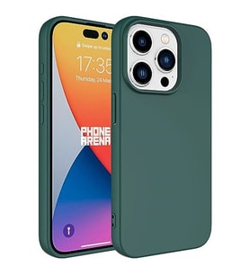 Coverzone iPhone 15 Pro ?le Uyumlu K?l?f Z-Mara Lansman Vieri Tam Koruma Arka Kapak Kamera Koruma �?k?nt?l? P�r�zs�z Y�zey Koyu Ye?il