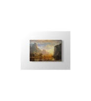 Albert Bierstadt - Valley Of The Yosemite Tablo - 106273 - 40x30 Cm