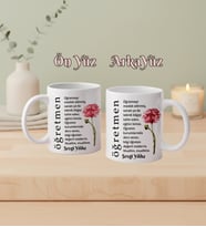 Kişiye Özel Öğretmen Kupa Bardak