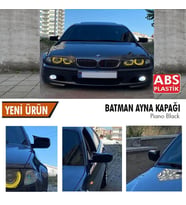 Bmw E46 Yarasa Ayna Kapağı Batman Parlak Siyah Piano Black