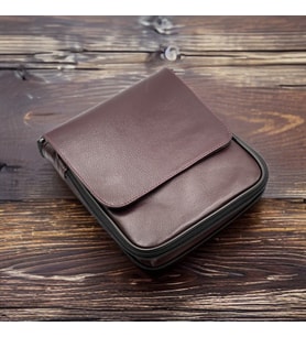 Yeni Dizayn Bölmeli Körüklü Yüksek Kalite Deri Çanta İpad Tablet Moda Konsept Çanta Modelleri Erkek