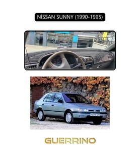 NİSSAN SUNNY 1990-1995TORPİDO KORUMA HALISI SİYAH KENAR