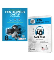 KAFA DENGİ YAYINLARI 8. Sınıf Fen Bilimleri Kafası Soru Bankası + Fen Bilimleri Kafa Test