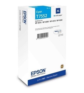 Tonersepeti Epson T7552-C13T755240 Mavi Orjinal Kartuş Y.K