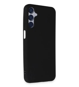 Galaxy M15 Kılıf First Silikon - Siyah