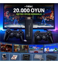Arcade Yeni 4KHD Retro Game Stick 90 lı Yıllar Makinası Oyunları 20000 Oyunlu Konsol