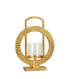 Vitale Abass Dekoratif Mumluk Gold 28x11x38 cm AK.IU0379