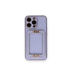 Newface Apple iPhone 14 Pro Max Kılıf Coco Elit Kapak - Lila
