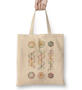 A-b- And Z-dna Bez Çanta Uzun Saplı