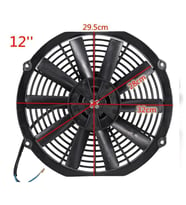 ÜNİVERSAL FAN MOTORU 24 VOLT 12 INC