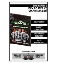 The Giants 24/25 Poster Ve Çıkartma Seti