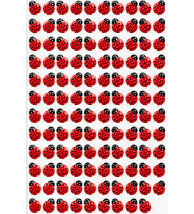 Sticker Kabartmalı A4 boyutunda Stiker Defter, planlayıcı etiket (Lim047) - Minik Uğurböceği