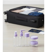 30 ml 5 Parça Seyahat Şişesi Seti Sızdırmaz Taşınabilir